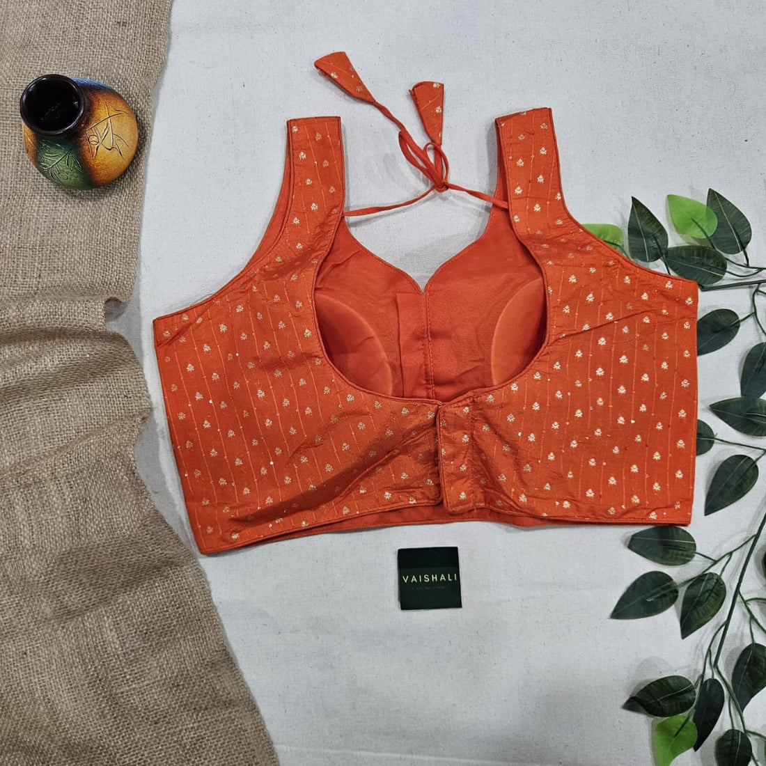 Orange Sitara Blouse