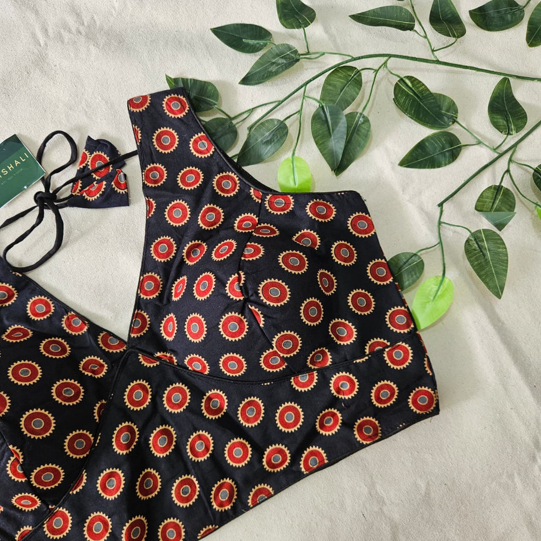 Black Charcoal Blouse