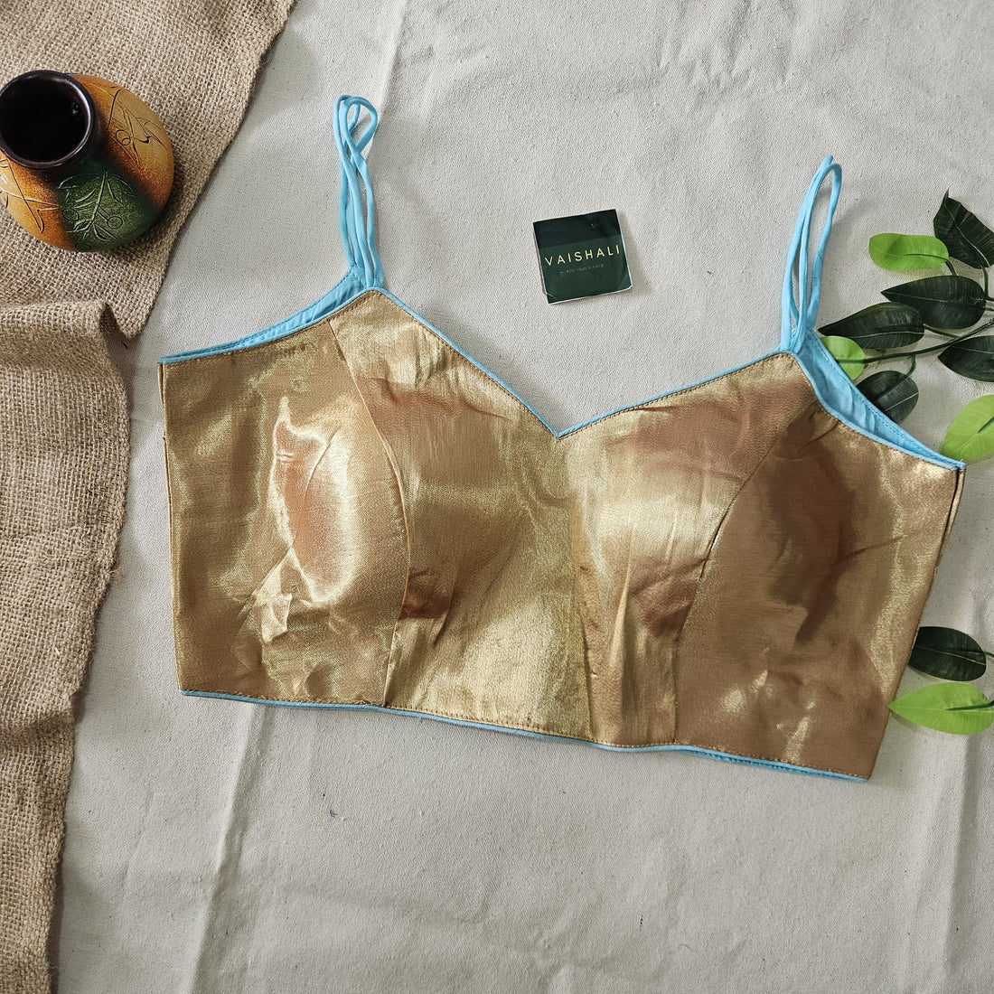 Blue sunehra Blouse