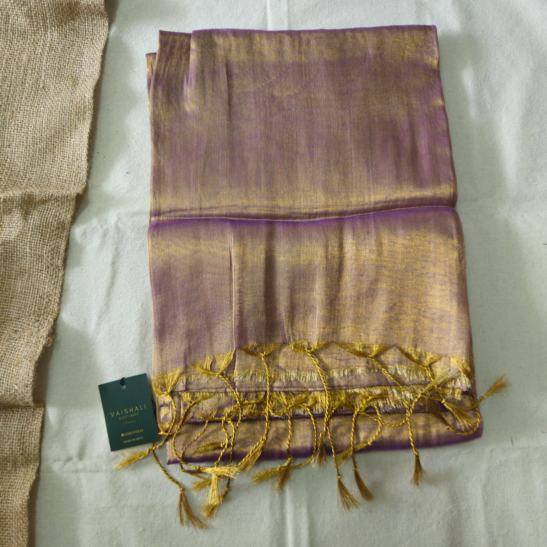 Chamak_chamak Tissue saree