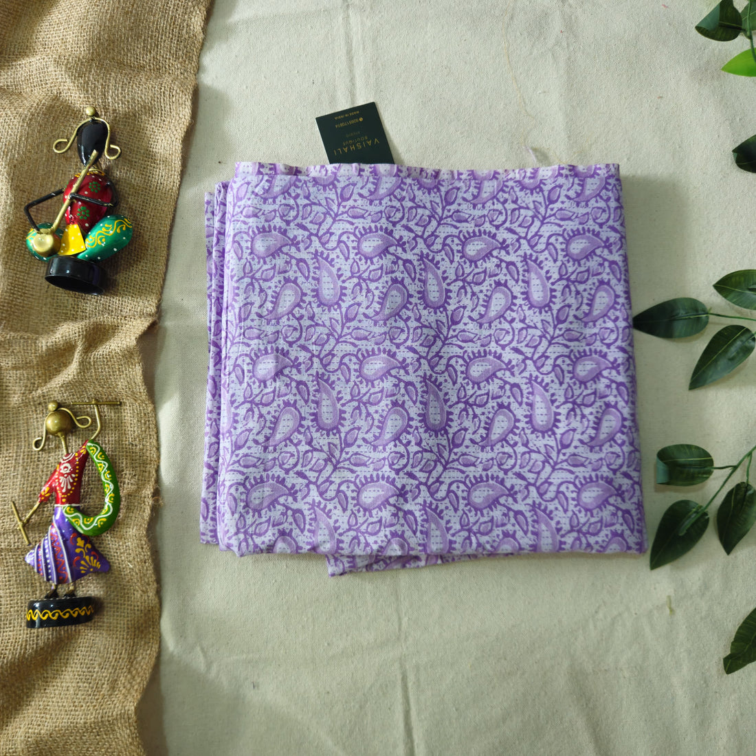Lavanya Lavender cotton Saree