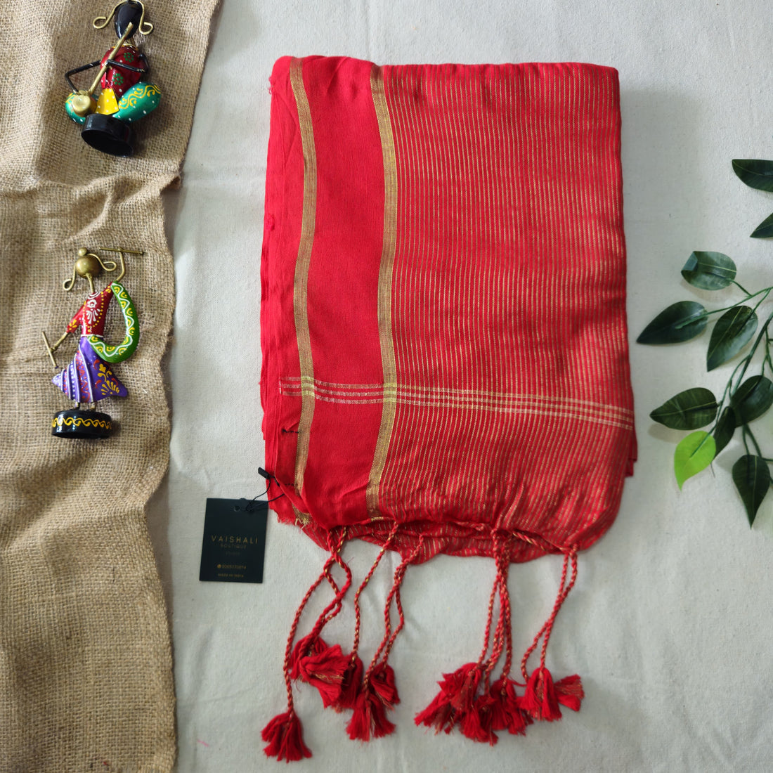 Sindoori Elegance cotton Saree