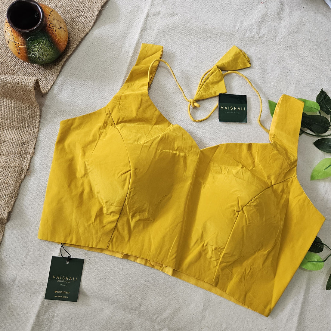 Yellow noorie Blouse